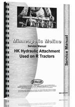Service Manual for Minneapolis Moline HK Hydraulic Attachment