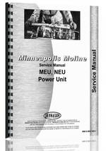 Service Manual for Minneapolis Moline NEU Power Unit