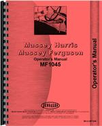 Operators Manual for Massey Ferguson 1045 Tractor