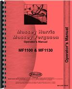 Operators Manual for Massey Ferguson 1100 Tractor