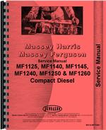 Service Manual for Massey Ferguson 1125 Tractor