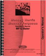 Operators Manual for Massey Ferguson 12 Baler