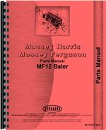 Parts Manual for Massey Ferguson 12 Baler