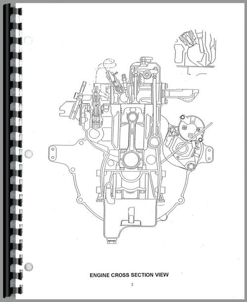 Service Manual for Massey Ferguson 1210 Tractor Sample Page From Manual