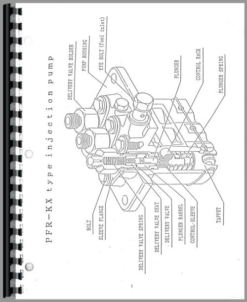 Service Manual for Massey Ferguson 1220 Tractor Sample Page From Manual