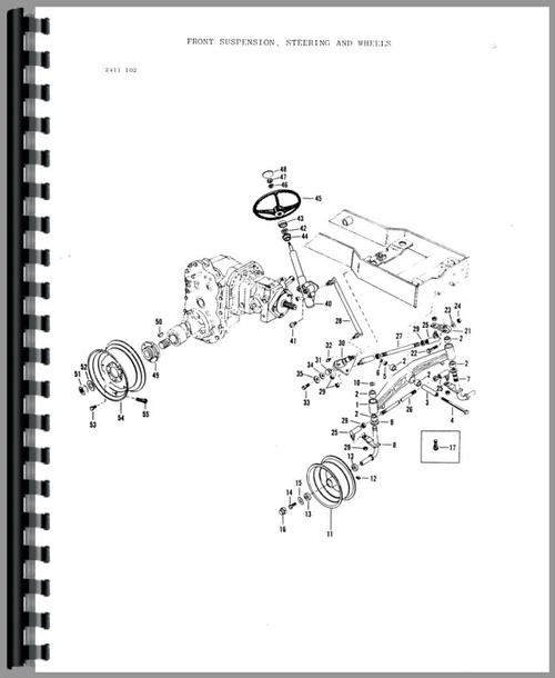 Massey Ferguson 1450 Lawn  U0026 Garden Tractor Parts Manual