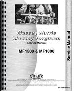 Service Manual for Massey Ferguson 1500 Tractor