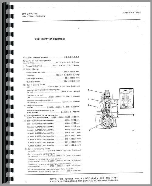 Service Manual for Massey Ferguson 1500 Tractor Sample Page From Manual