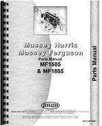 Parts Manual for Massey Ferguson 1505 Tractor