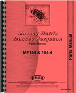 Parts Manual for Massey Ferguson 154-4 Tractor