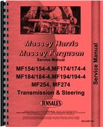 Service Manual for Massey Ferguson 154-4 Tractor