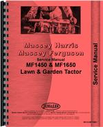 Service Manual for Massey Ferguson 1650 Lawn & Garden Tractor