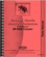 Parts Manual for Massey Ferguson 200B Crawler