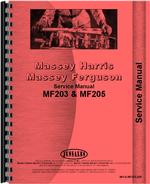Service Manual for Massey Ferguson 203 Industrial Tractor