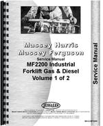 Service Manual for Massey Ferguson 2200 Industrial Tractor