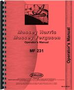 Operators Manual for Massey Ferguson 231 Tractor
