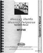 Operators Manual for Massey Ferguson 2745 Tractor