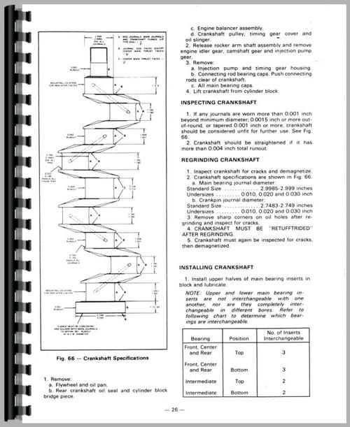 Service Manual for Massey Ferguson 285 Tractor Sample Page From Manual