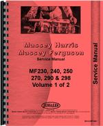 Service Manual for Massey Ferguson 298 Tractor