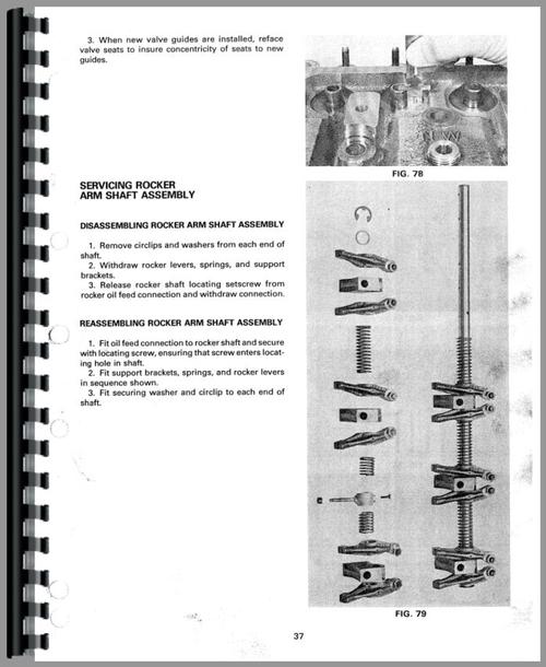Service Manual for Massey Ferguson 3090 Engine Sample Page From Manual