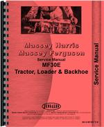 Service Manual for Massey Ferguson 30E Tractor Loader Backhoe