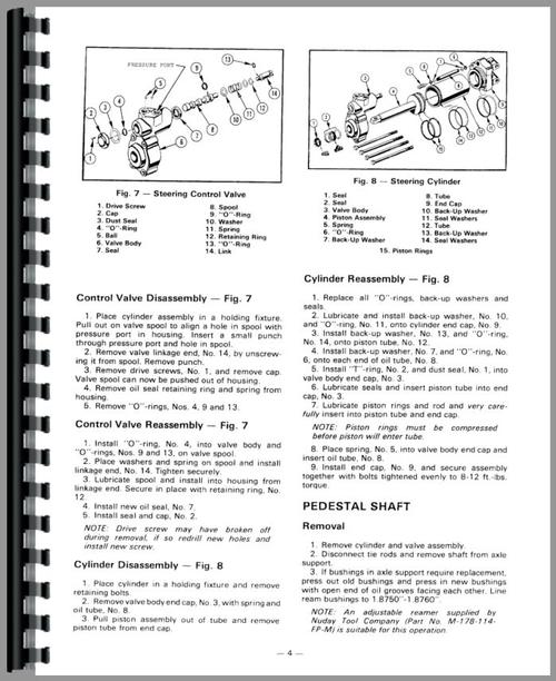 Service Manual for Massey Ferguson 31 Tractor Sample Page From Manual