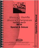Operators Manual for Massey Ferguson 35 Tractor