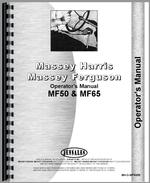 Operators Manual for Massey Ferguson 50 Tractor