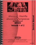 Service Manual for Massey Ferguson 50E Industrial Tractor