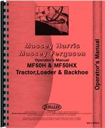 Operators Manual for Massey Ferguson 50H Tractor Loader Backhoe