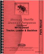Parts Manual for Massey Ferguson 70 Industrial Tractor