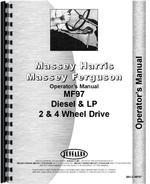 Operators Manual for Massey Ferguson 97 Tractor
