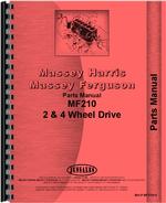 Parts Manual for Massey Ferguson 210 Tractor
