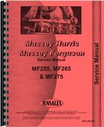 Service Manual for Massey Ferguson 255 Tractor