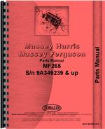 Parts Manual for Massey Ferguson 265 Tractor