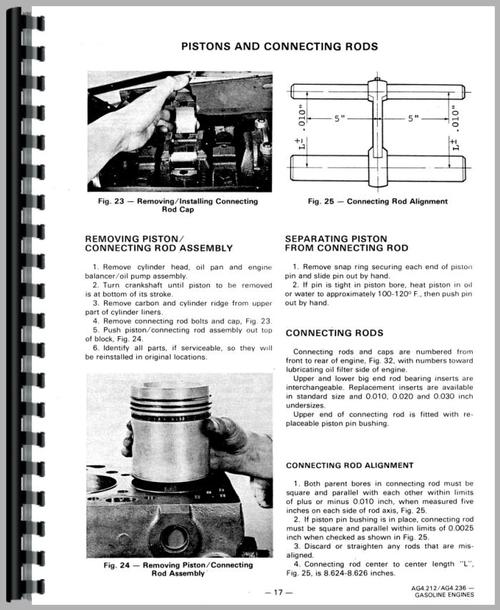 Service Manual for Massey Ferguson 265 Tractor Sample Page From Manual