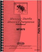 Parts Manual for Massey Ferguson 2675 Tractor