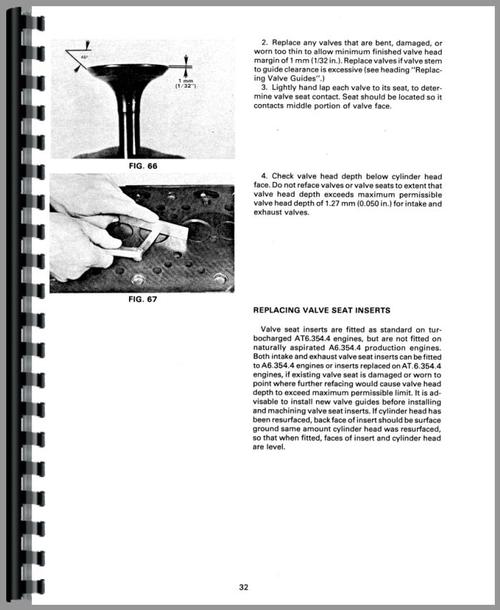 Service Manual for Massey Ferguson 2675 Tractor Sample Page From Manual