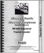 Operators Manual for Massey Ferguson 406 Tractor
