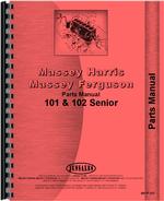 Parts Manual for Massey Harris 102 SR Tractor