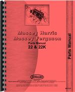 Parts Manual for Massey Harris 22 Tractor
