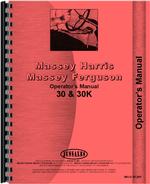 Operators Manual for Massey Harris 30 Tractor