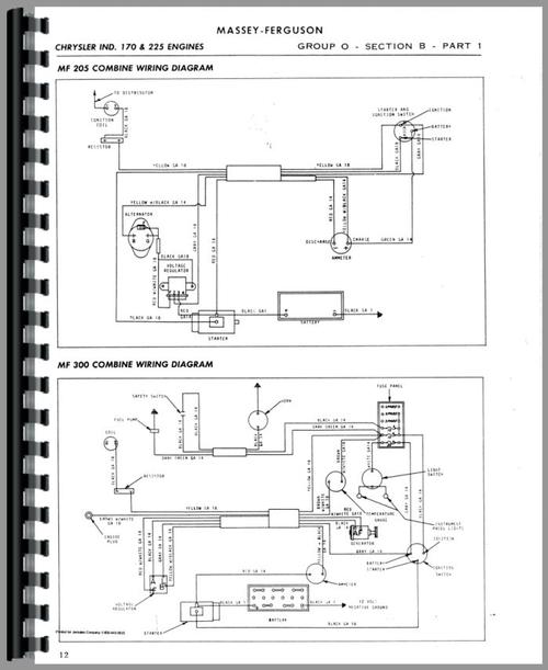 Service Manual for Massey Harris All GMC 6-292 Sample Page From Manual