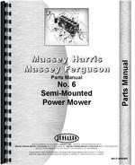 Parts Manual for Massey Harris 6 Sickle Bar Mower