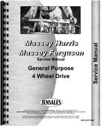 Service Manual for Massey Harris GP Tractor
