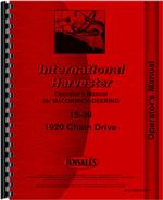 Operators Manual for Mccormick Deering 15-30 Tractor