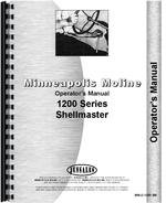 Operators Manual for Minneapolis Moline 1200 Shellmaster