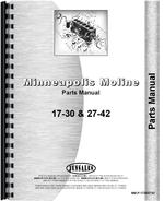 Parts Manual for Minneapolis Moline 17-30 Twin City Tractor