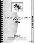 Parts Manual for Minneapolis Moline 5 Star Tractor