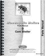 Parts Manual for Minneapolis Moline D Corn Sheller
